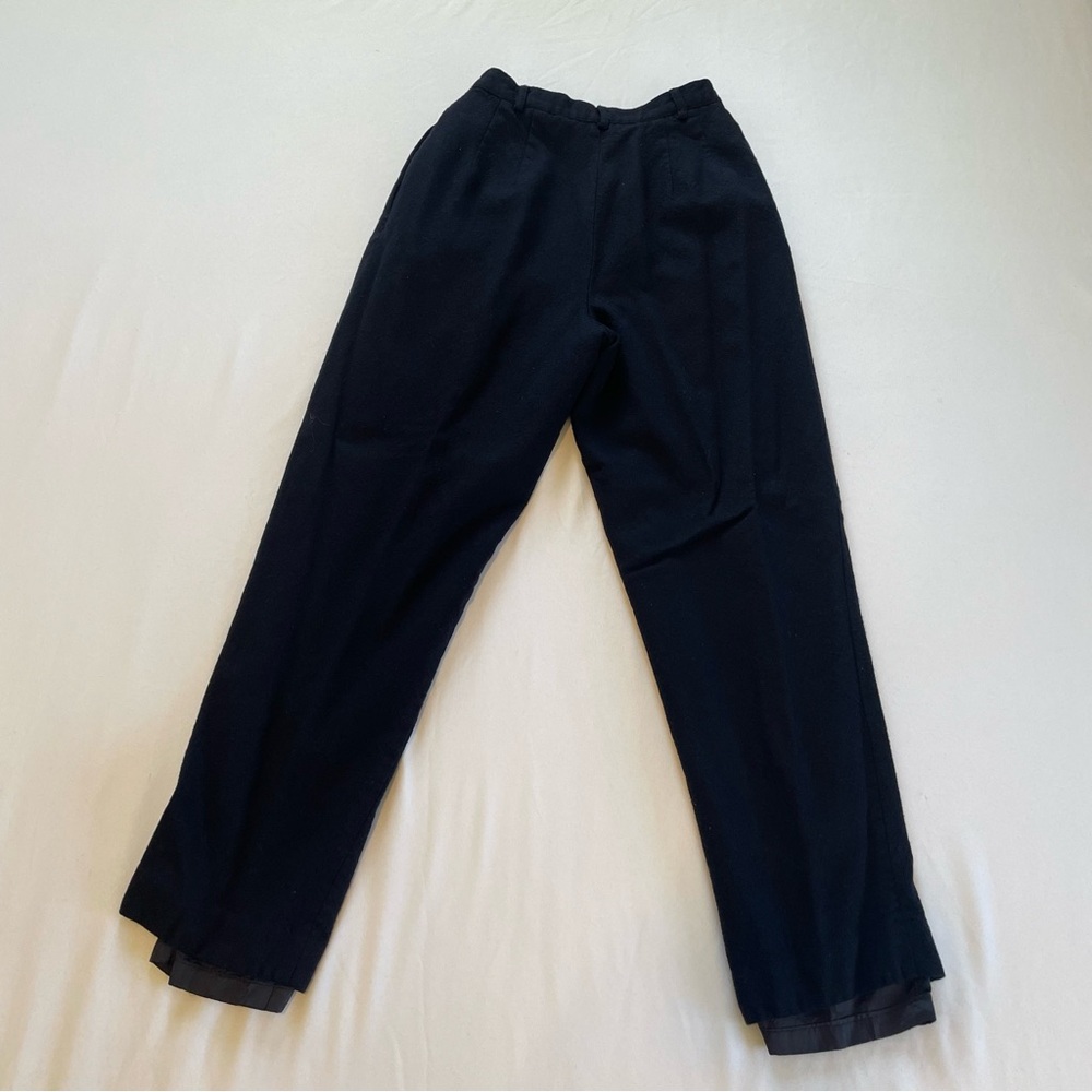 Vintage black wool pants